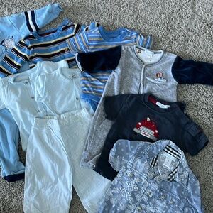 3-6 mos lot of baby clothes (9 pieces)